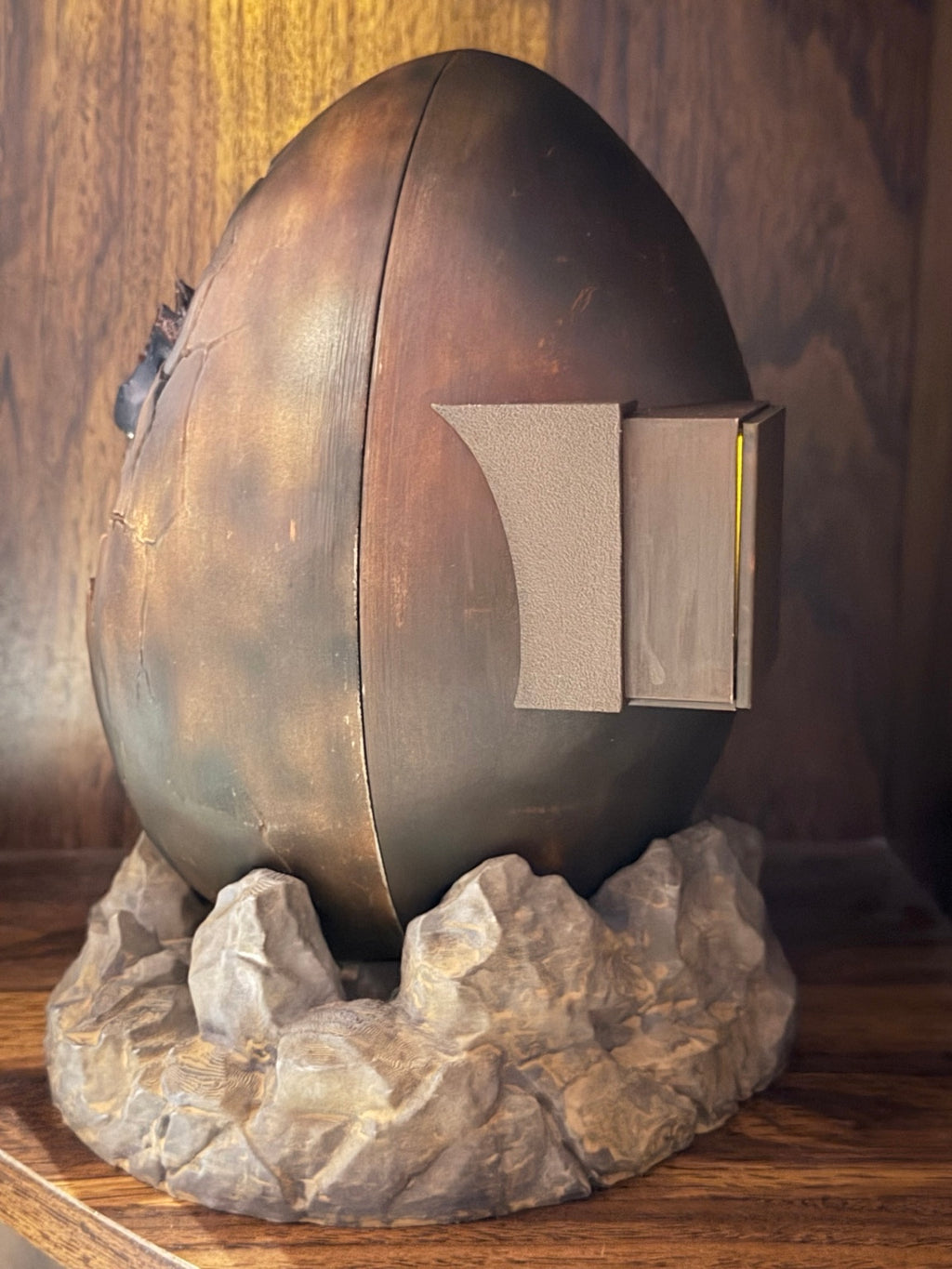 Dragon Firelight – Hand-Painted Dragon Egg Lamp — view 5
