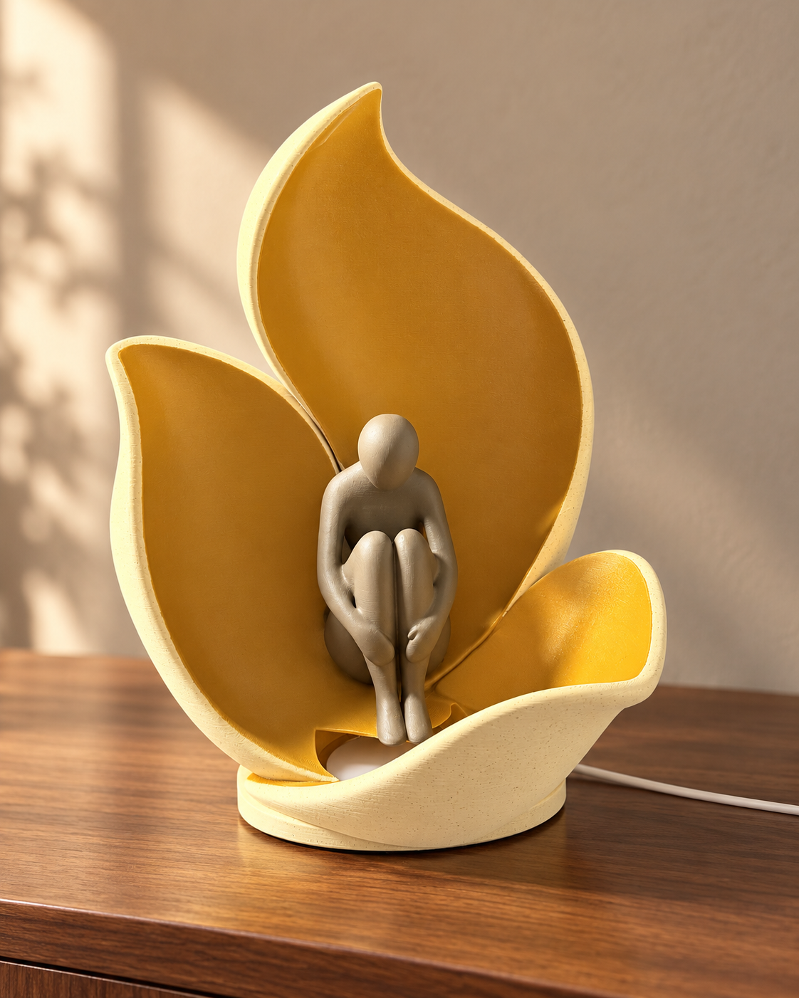 The Quiet Within Sculptural LED Lamp — view 2