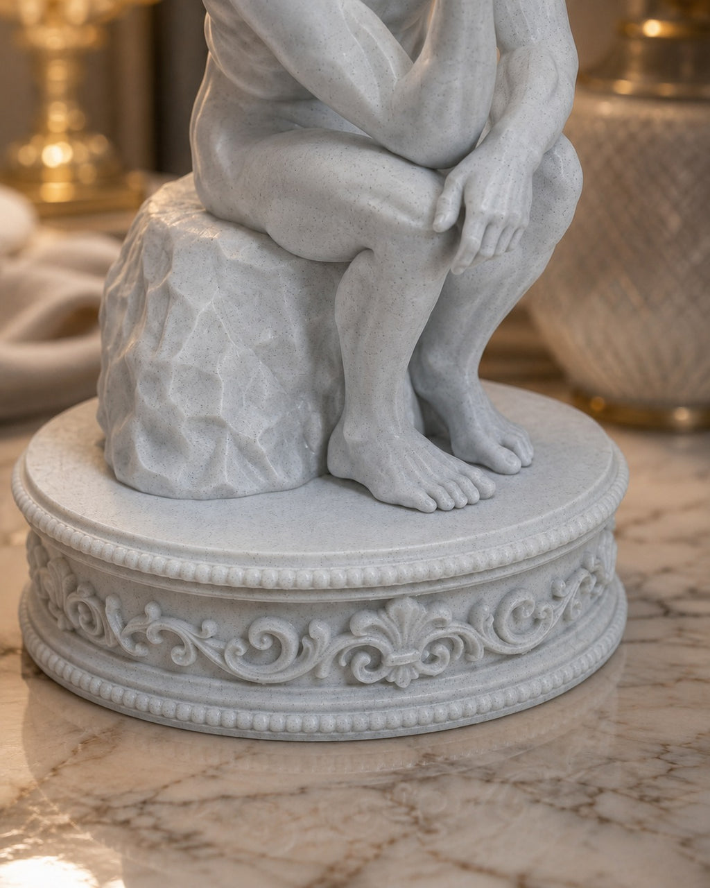 The Thinker Sculptural Lamp — view 5