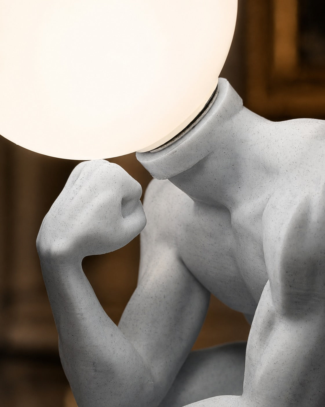 The Thinker Sculptural Lamp — view 7